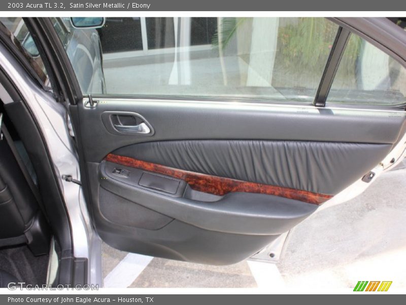 Satin Silver Metallic / Ebony 2003 Acura TL 3.2