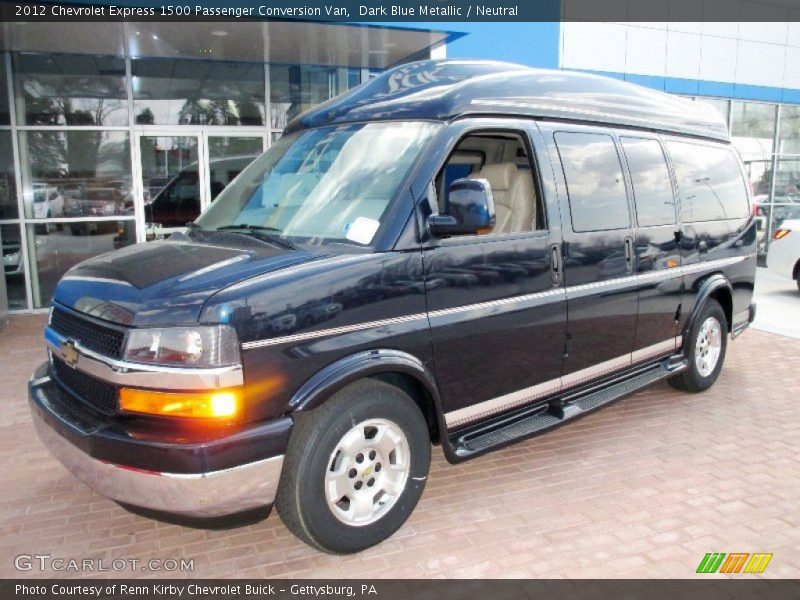Front 3/4 View of 2012 Express 1500 Passenger Conversion Van