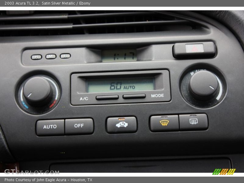 Satin Silver Metallic / Ebony 2003 Acura TL 3.2