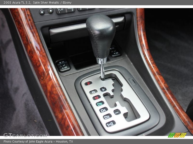 Satin Silver Metallic / Ebony 2003 Acura TL 3.2