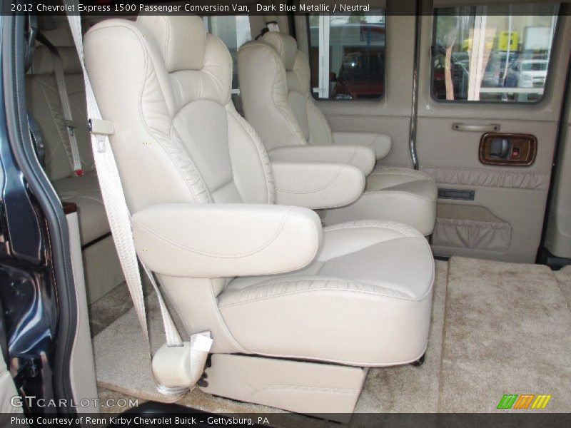 Rear Seat of 2012 Express 1500 Passenger Conversion Van