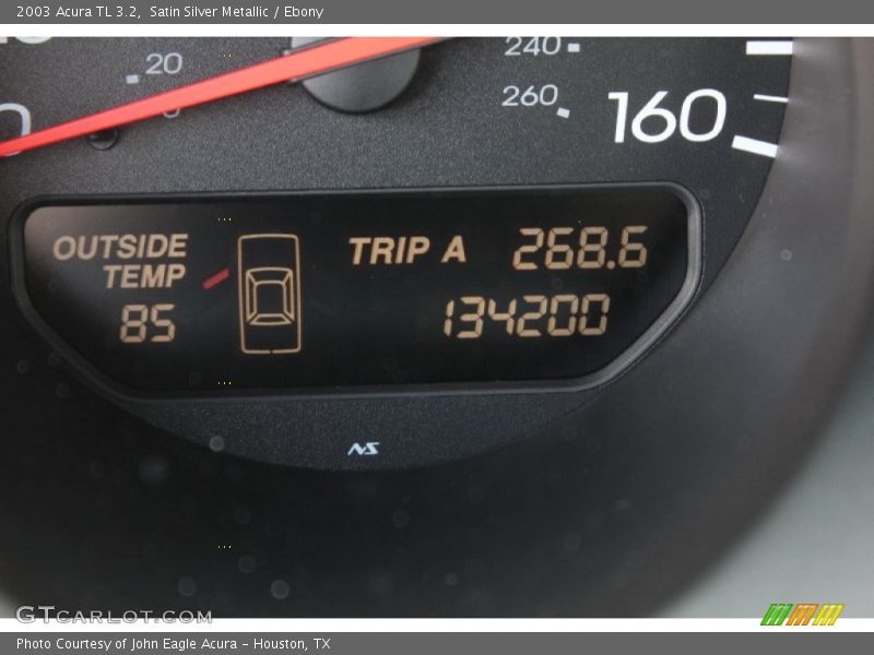 Satin Silver Metallic / Ebony 2003 Acura TL 3.2