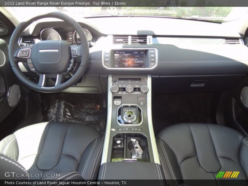Fuji White / Ebony 2013 Land Rover Range Rover Evoque Prestige