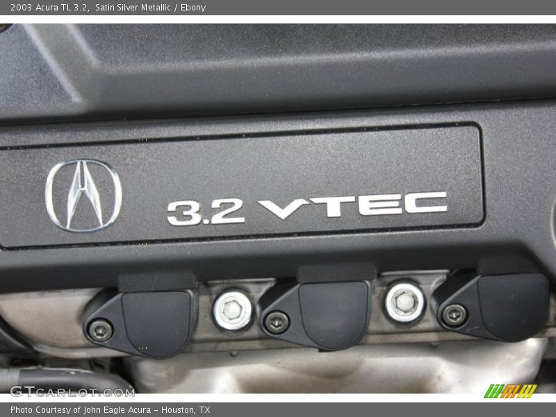 Satin Silver Metallic / Ebony 2003 Acura TL 3.2