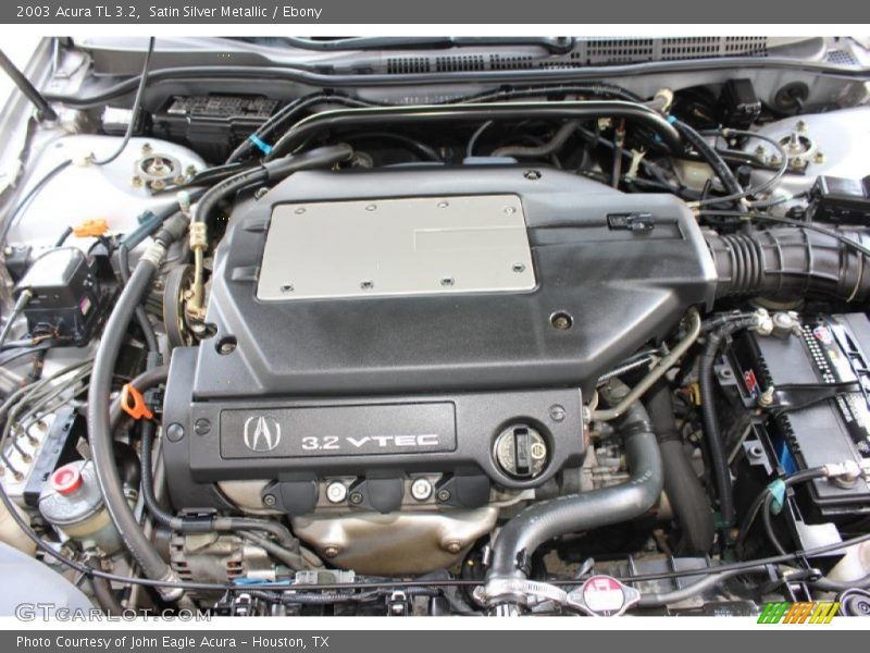 Satin Silver Metallic / Ebony 2003 Acura TL 3.2