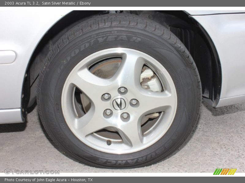 Satin Silver Metallic / Ebony 2003 Acura TL 3.2