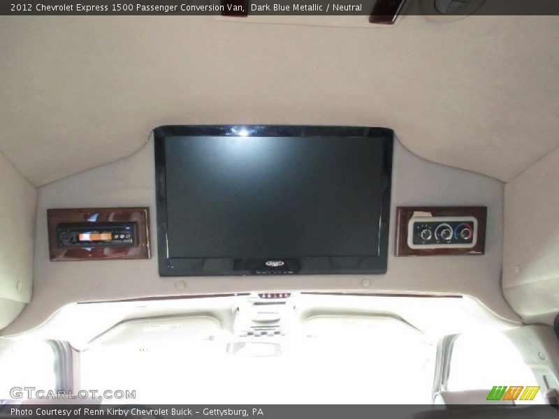 Entertainment System of 2012 Express 1500 Passenger Conversion Van
