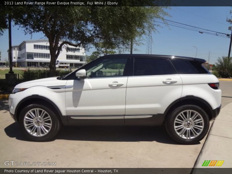  2013 Range Rover Evoque Prestige Fuji White