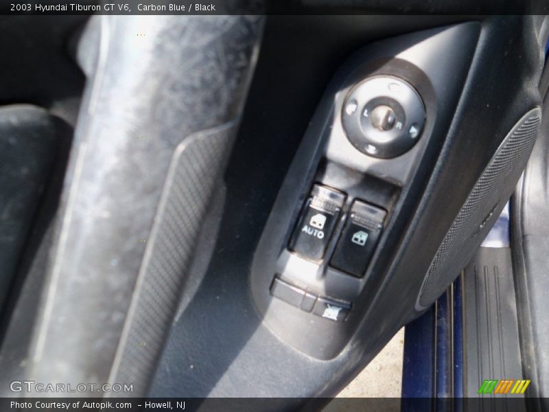 Carbon Blue / Black 2003 Hyundai Tiburon GT V6