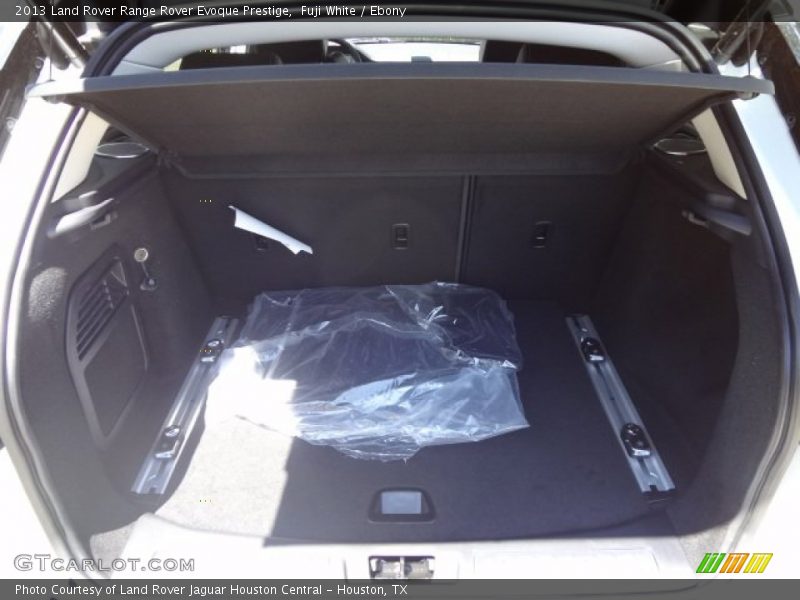  2013 Range Rover Evoque Prestige Trunk