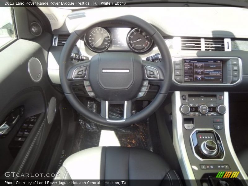 Dashboard of 2013 Range Rover Evoque Prestige