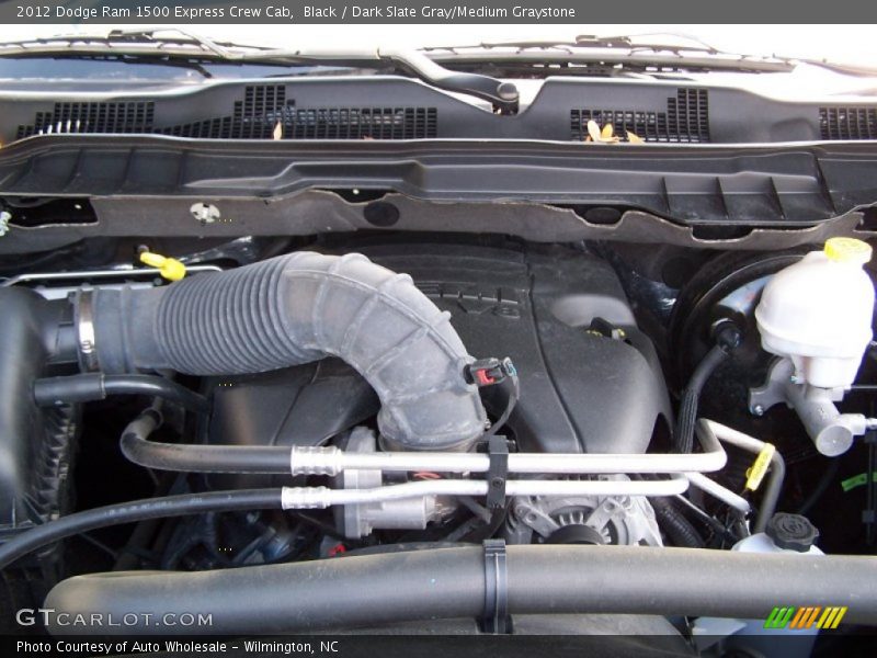 Black / Dark Slate Gray/Medium Graystone 2012 Dodge Ram 1500 Express Crew Cab