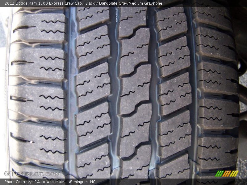 Black / Dark Slate Gray/Medium Graystone 2012 Dodge Ram 1500 Express Crew Cab