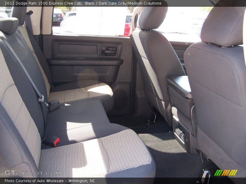 Black / Dark Slate Gray/Medium Graystone 2012 Dodge Ram 1500 Express Crew Cab