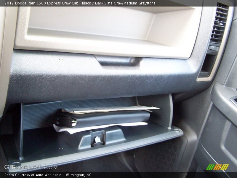 Black / Dark Slate Gray/Medium Graystone 2012 Dodge Ram 1500 Express Crew Cab