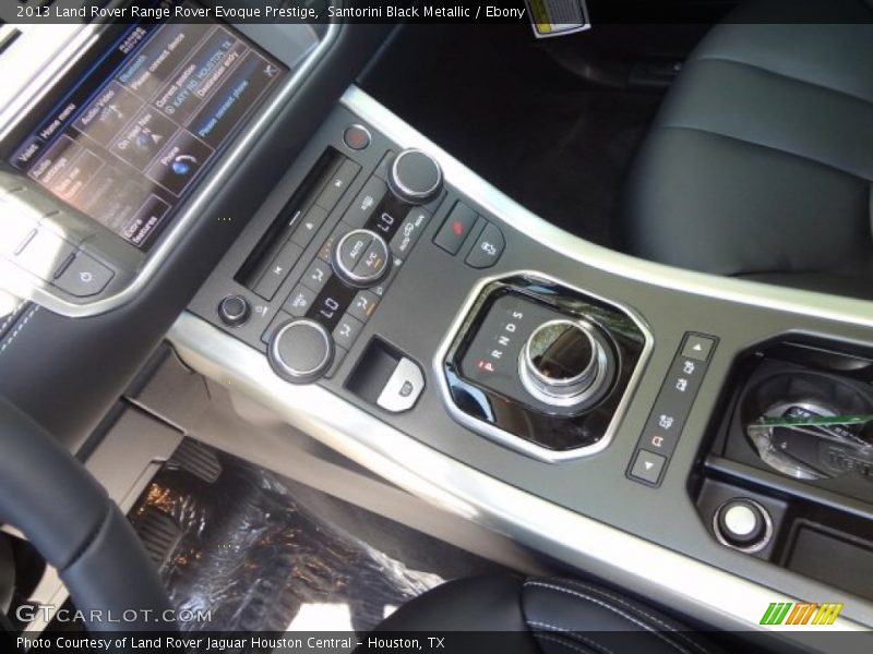  2013 Range Rover Evoque Prestige 6 Speed Drive Select Automatic Shifter