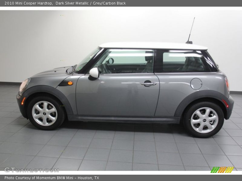Dark Silver Metallic / Grey/Carbon Black 2010 Mini Cooper Hardtop
