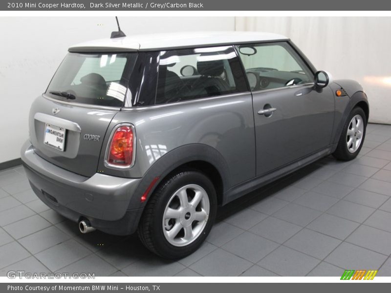 Dark Silver Metallic / Grey/Carbon Black 2010 Mini Cooper Hardtop