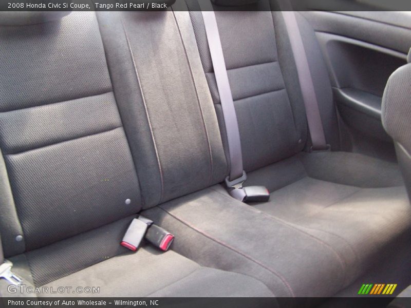 Tango Red Pearl / Black 2008 Honda Civic Si Coupe