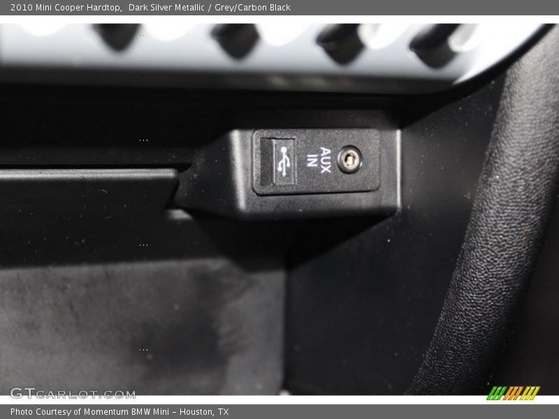 Dark Silver Metallic / Grey/Carbon Black 2010 Mini Cooper Hardtop