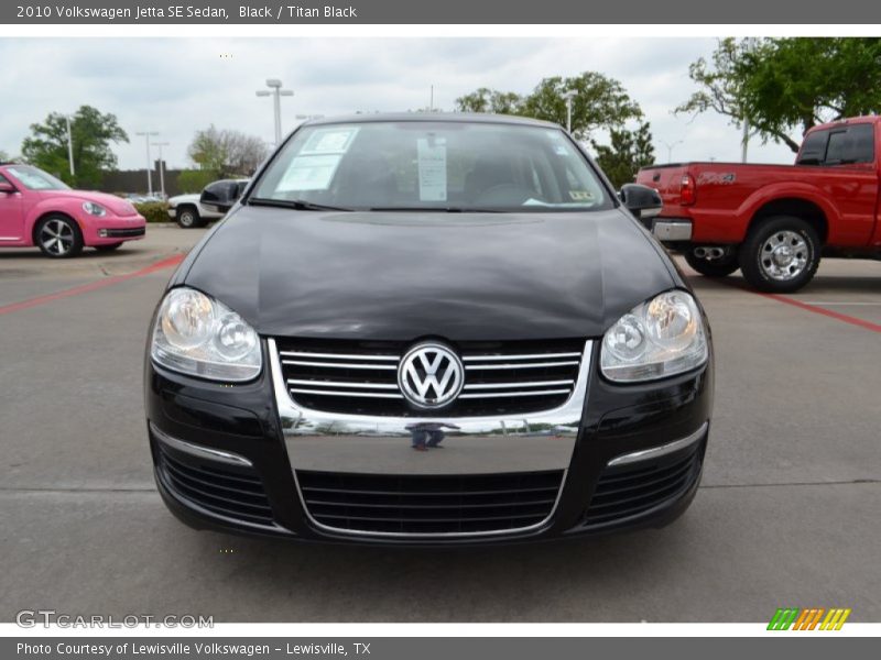 Black / Titan Black 2010 Volkswagen Jetta SE Sedan