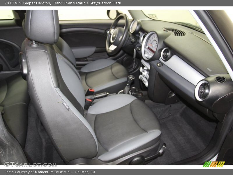 Dark Silver Metallic / Grey/Carbon Black 2010 Mini Cooper Hardtop