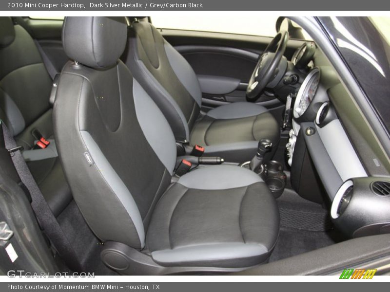 Dark Silver Metallic / Grey/Carbon Black 2010 Mini Cooper Hardtop