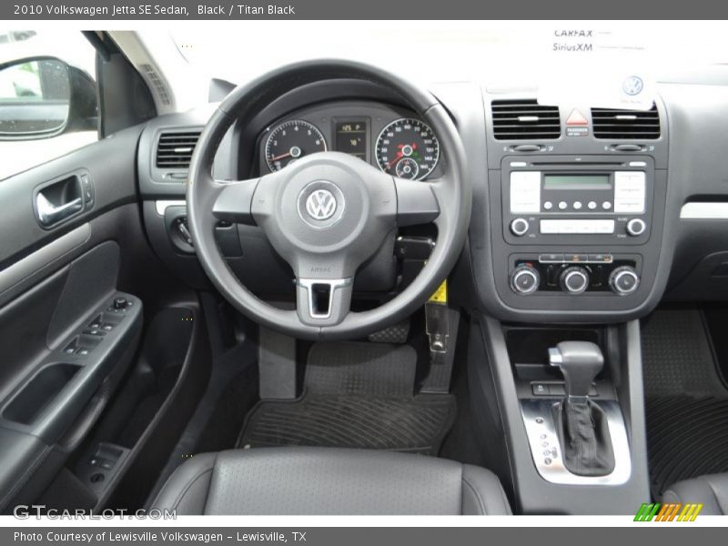 Black / Titan Black 2010 Volkswagen Jetta SE Sedan