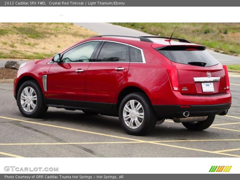 Crystal Red Tintcoat / Light Titanium/Ebony 2013 Cadillac SRX FWD