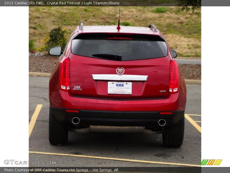 Crystal Red Tintcoat / Light Titanium/Ebony 2013 Cadillac SRX FWD