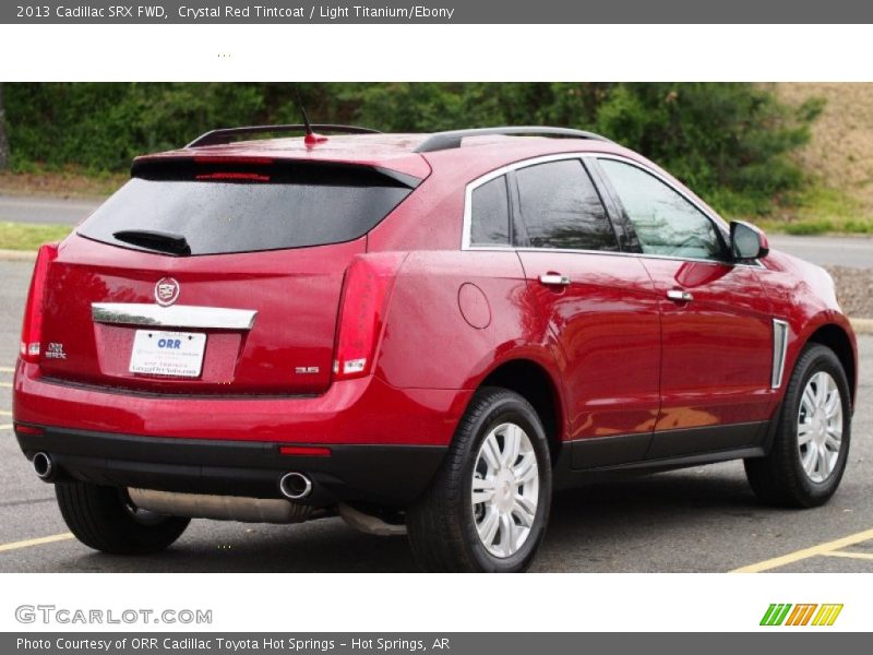 Crystal Red Tintcoat / Light Titanium/Ebony 2013 Cadillac SRX FWD