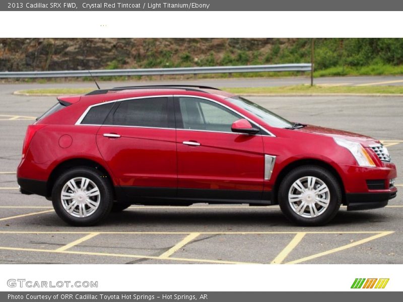 Crystal Red Tintcoat / Light Titanium/Ebony 2013 Cadillac SRX FWD