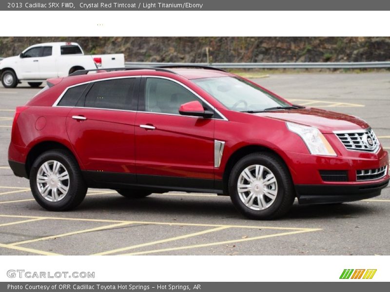 Crystal Red Tintcoat / Light Titanium/Ebony 2013 Cadillac SRX FWD
