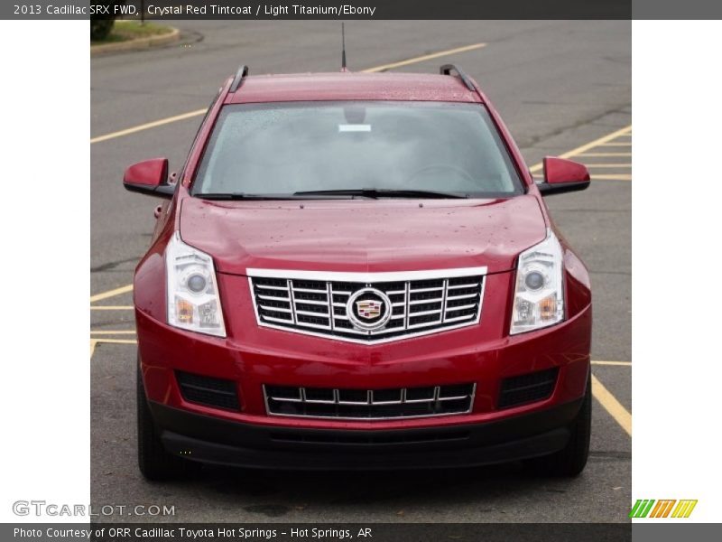 Crystal Red Tintcoat / Light Titanium/Ebony 2013 Cadillac SRX FWD