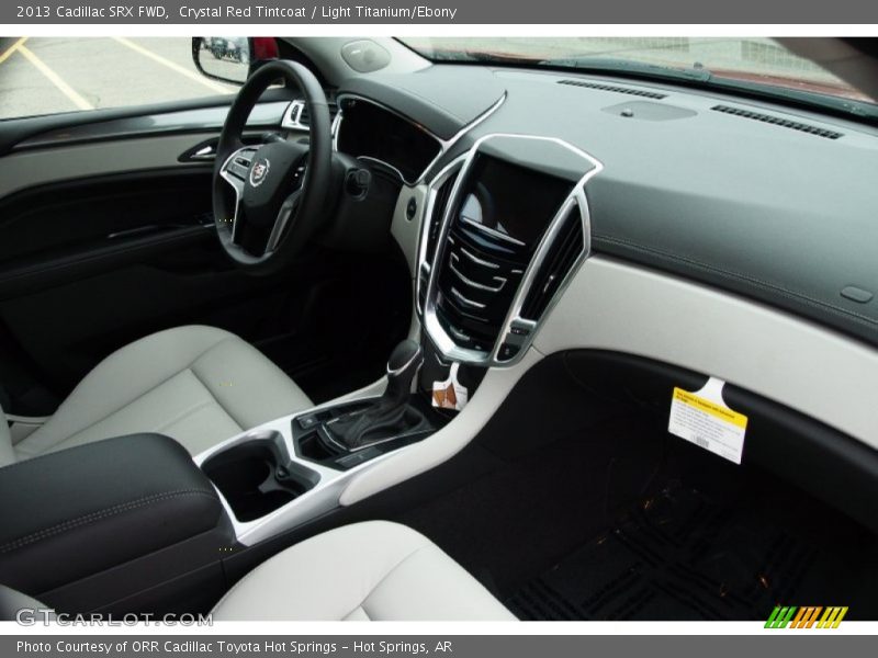 Crystal Red Tintcoat / Light Titanium/Ebony 2013 Cadillac SRX FWD