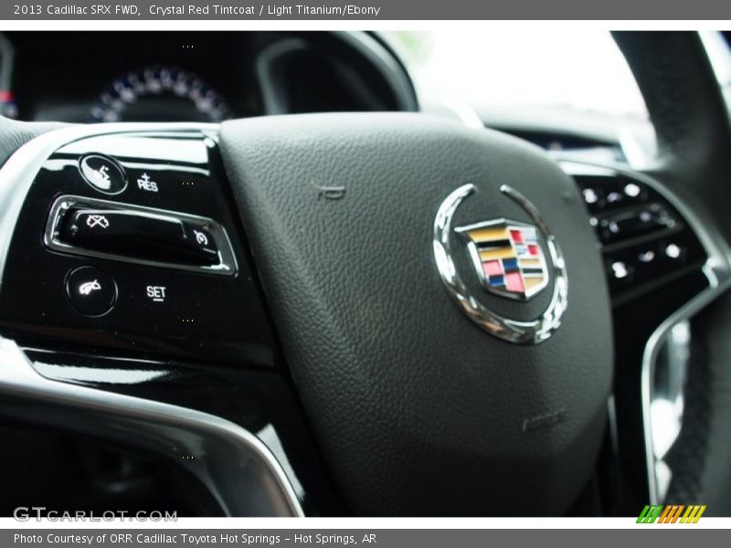Crystal Red Tintcoat / Light Titanium/Ebony 2013 Cadillac SRX FWD