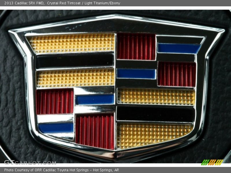 Crystal Red Tintcoat / Light Titanium/Ebony 2013 Cadillac SRX FWD