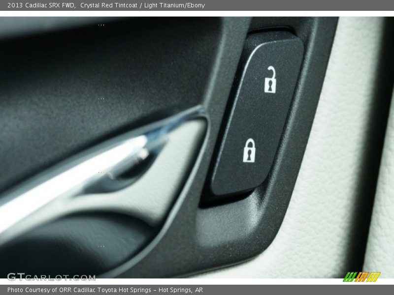 Crystal Red Tintcoat / Light Titanium/Ebony 2013 Cadillac SRX FWD