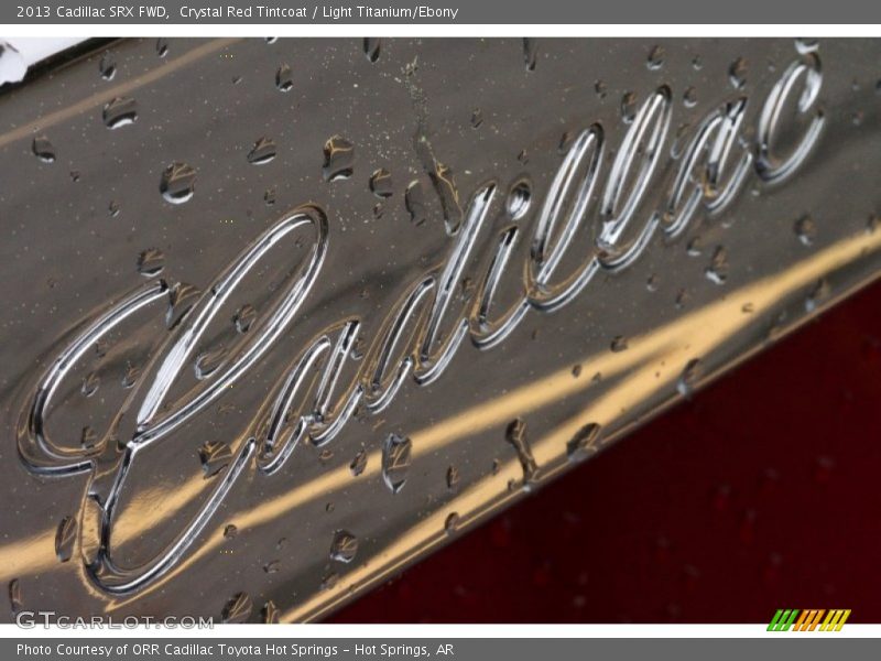 Crystal Red Tintcoat / Light Titanium/Ebony 2013 Cadillac SRX FWD