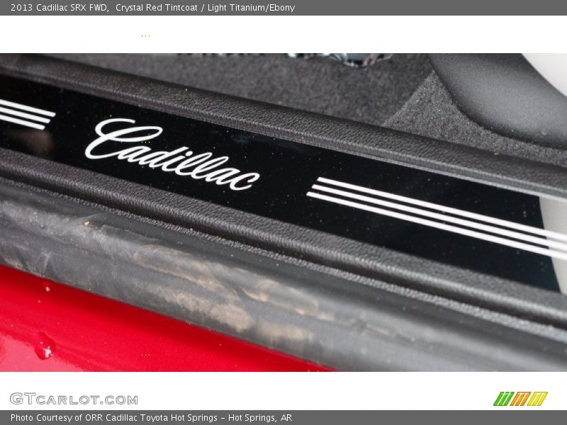 Crystal Red Tintcoat / Light Titanium/Ebony 2013 Cadillac SRX FWD