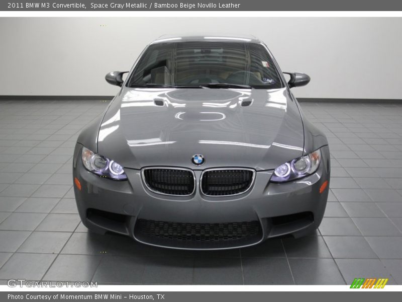Space Gray Metallic / Bamboo Beige Novillo Leather 2011 BMW M3 Convertible