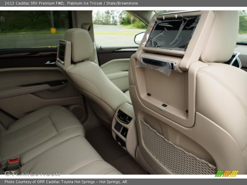 Platinum Ice Tricoat / Shale/Brownstone 2013 Cadillac SRX Premium FWD