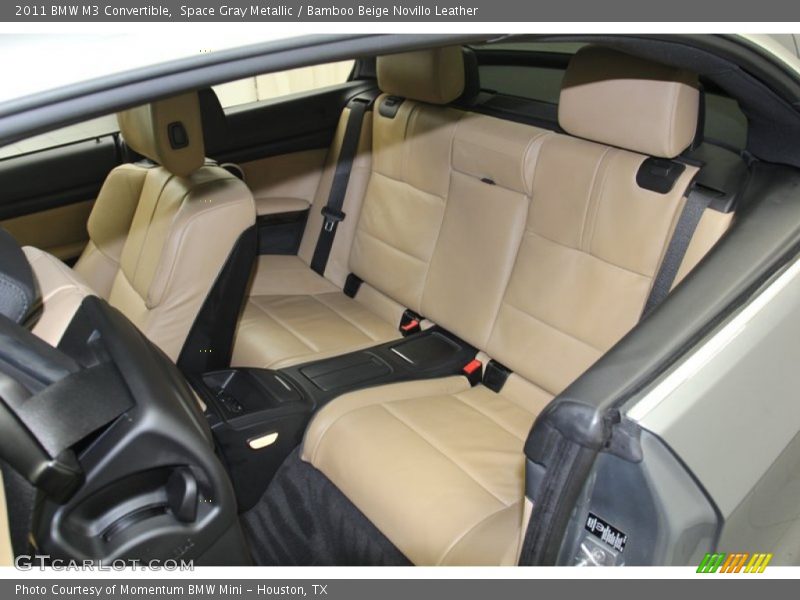 Rear Seat of 2011 M3 Convertible