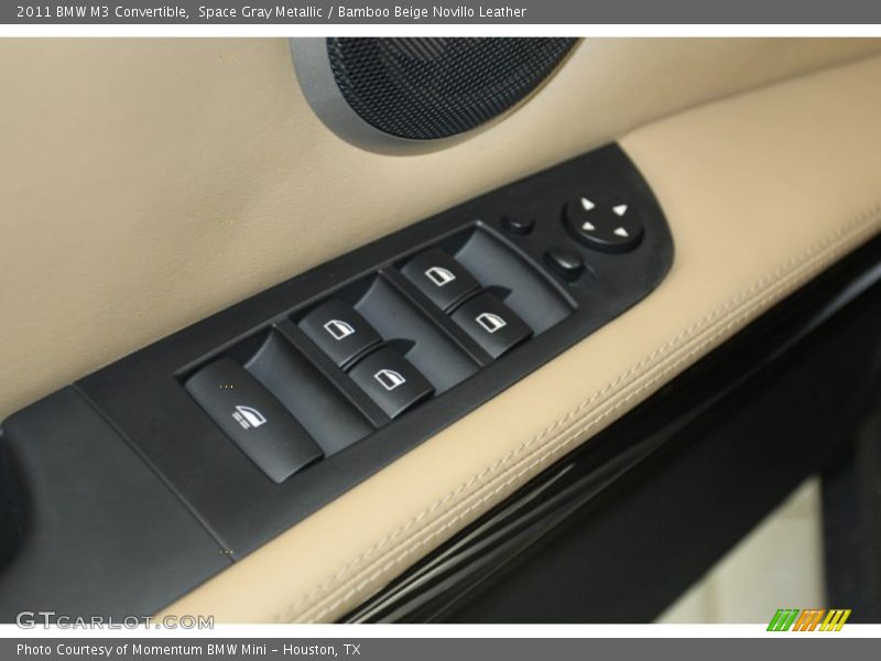 Space Gray Metallic / Bamboo Beige Novillo Leather 2011 BMW M3 Convertible