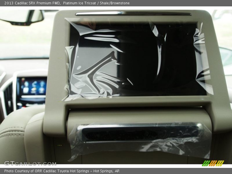 Platinum Ice Tricoat / Shale/Brownstone 2013 Cadillac SRX Premium FWD