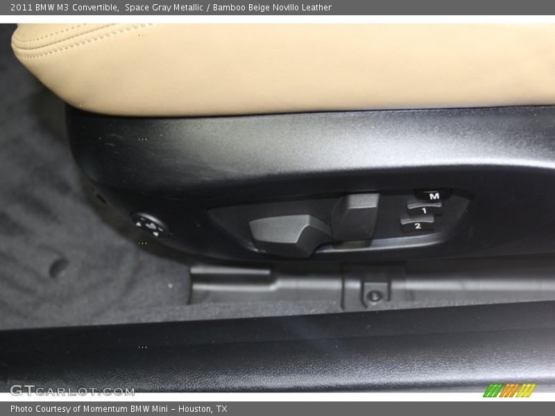 Space Gray Metallic / Bamboo Beige Novillo Leather 2011 BMW M3 Convertible
