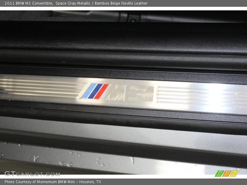 Space Gray Metallic / Bamboo Beige Novillo Leather 2011 BMW M3 Convertible