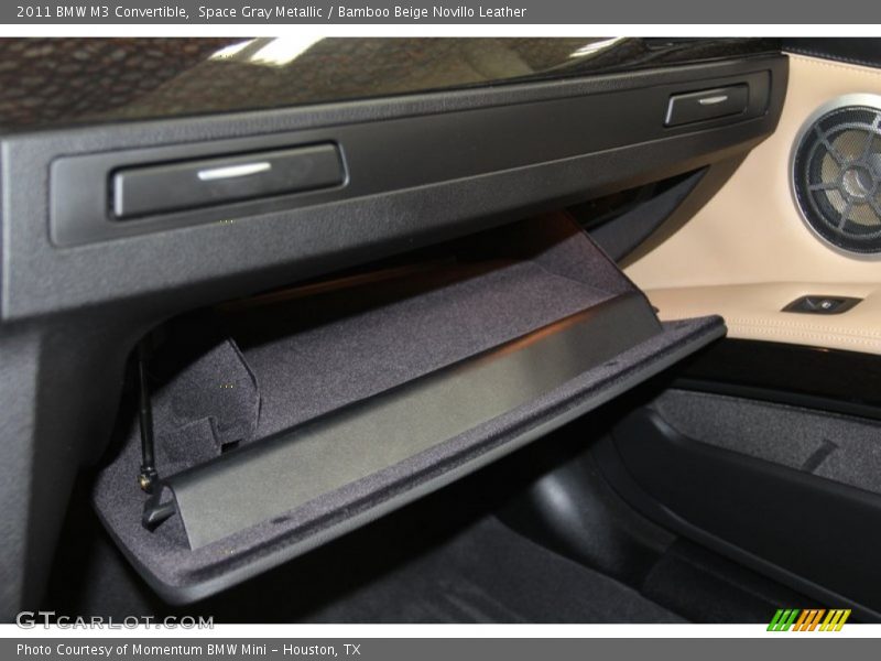 Space Gray Metallic / Bamboo Beige Novillo Leather 2011 BMW M3 Convertible