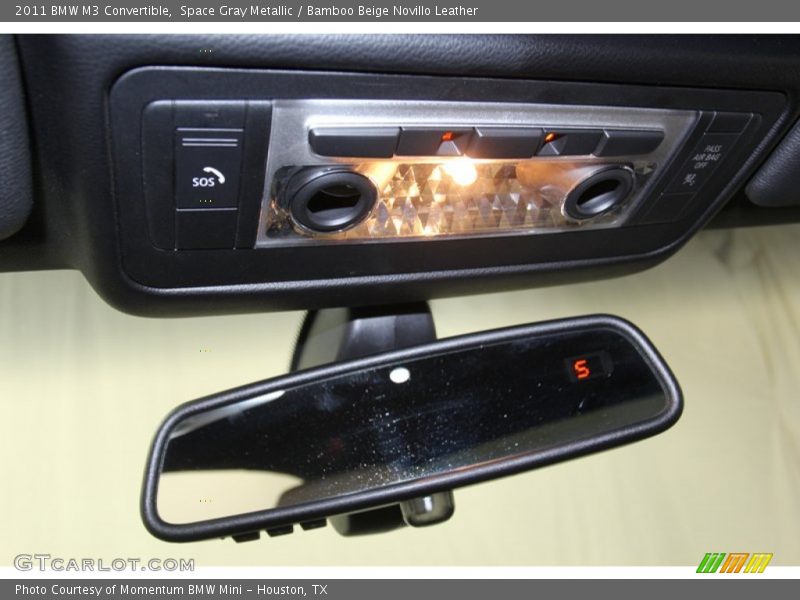 Space Gray Metallic / Bamboo Beige Novillo Leather 2011 BMW M3 Convertible
