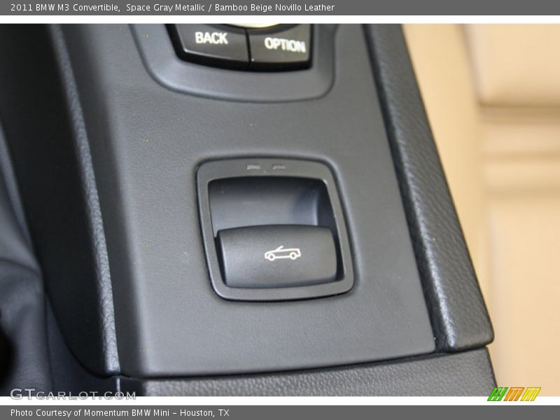 Space Gray Metallic / Bamboo Beige Novillo Leather 2011 BMW M3 Convertible